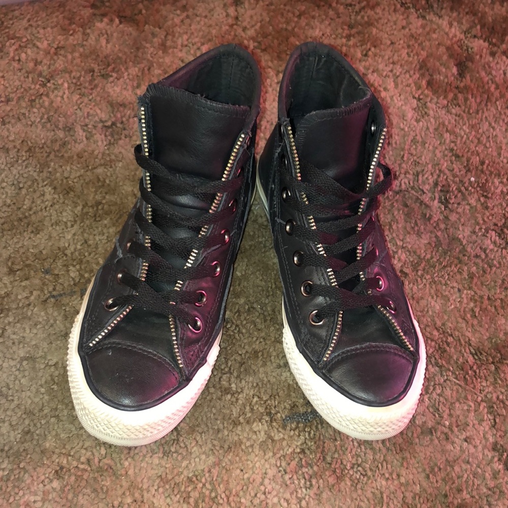 Converse Moto Leather Chuck Taylor